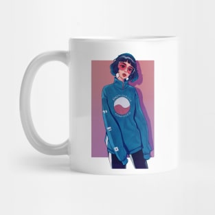 Pop art girl style Mug